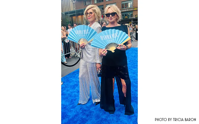 Judy Craymer and others at the Broadway opening 2025