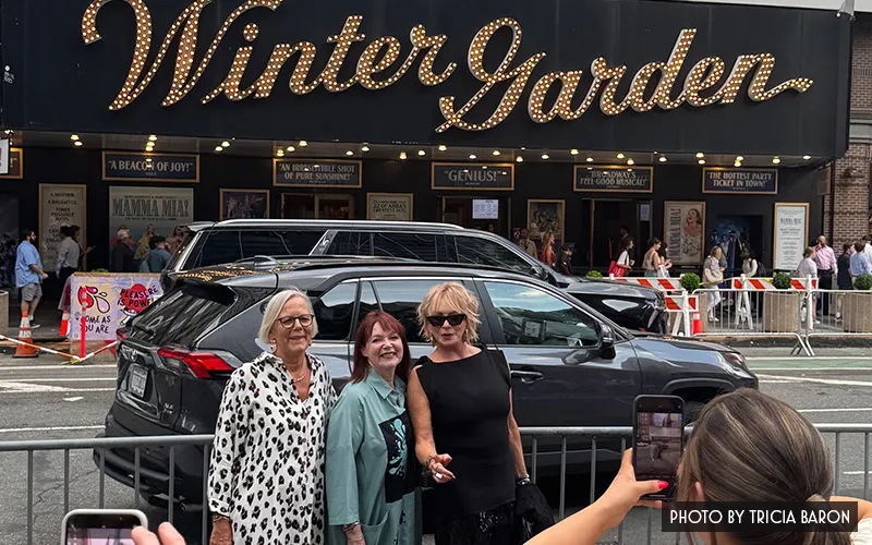 Judy Craymer and others at the Broadway opening 2025